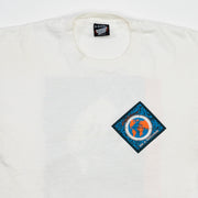 Vintage 90s Holy Adventure On A Mission Graphic Single Stitch Tee (M)