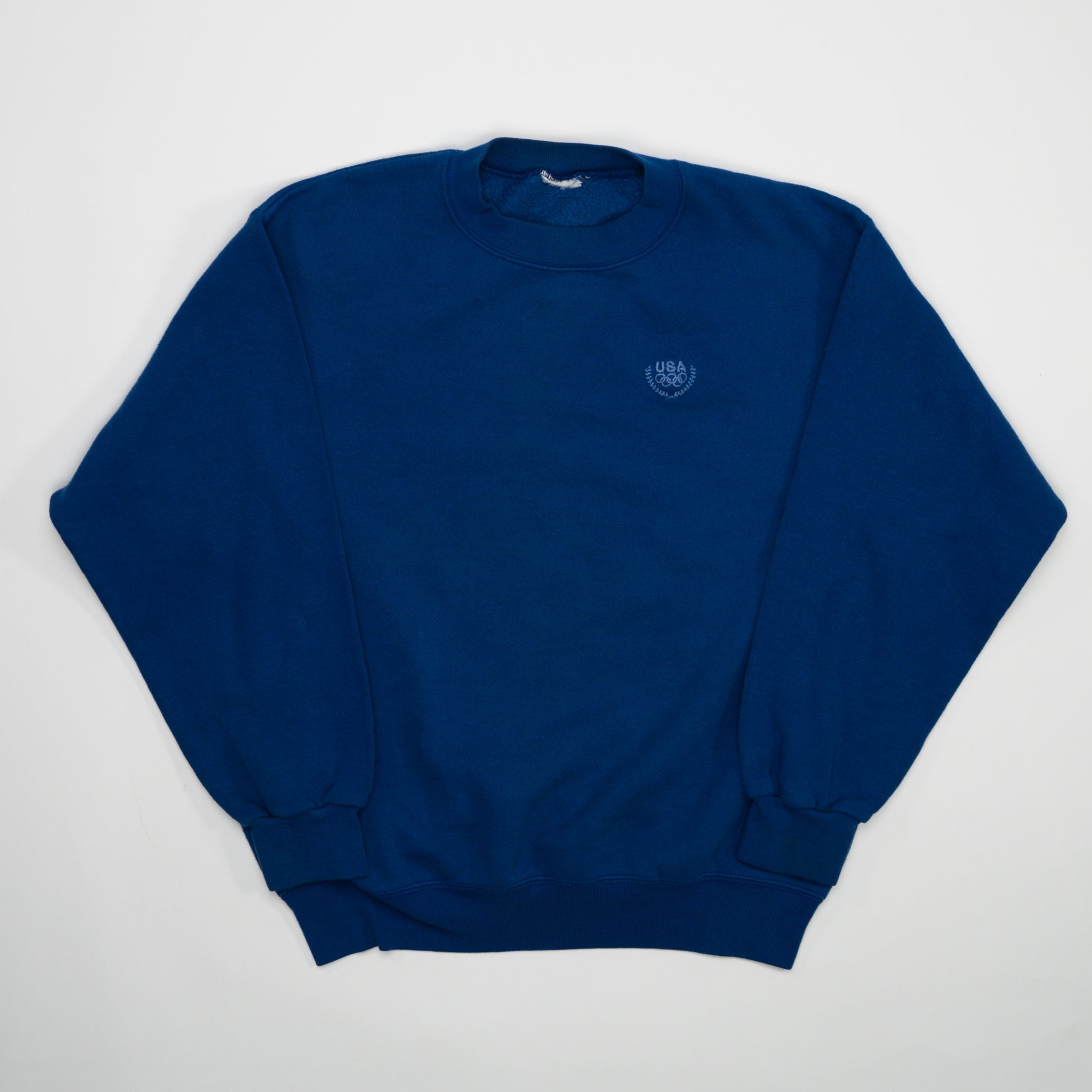 Vintage 90s Blue USA Olympics Crewneck (S/M) | Rebalance Vintage.