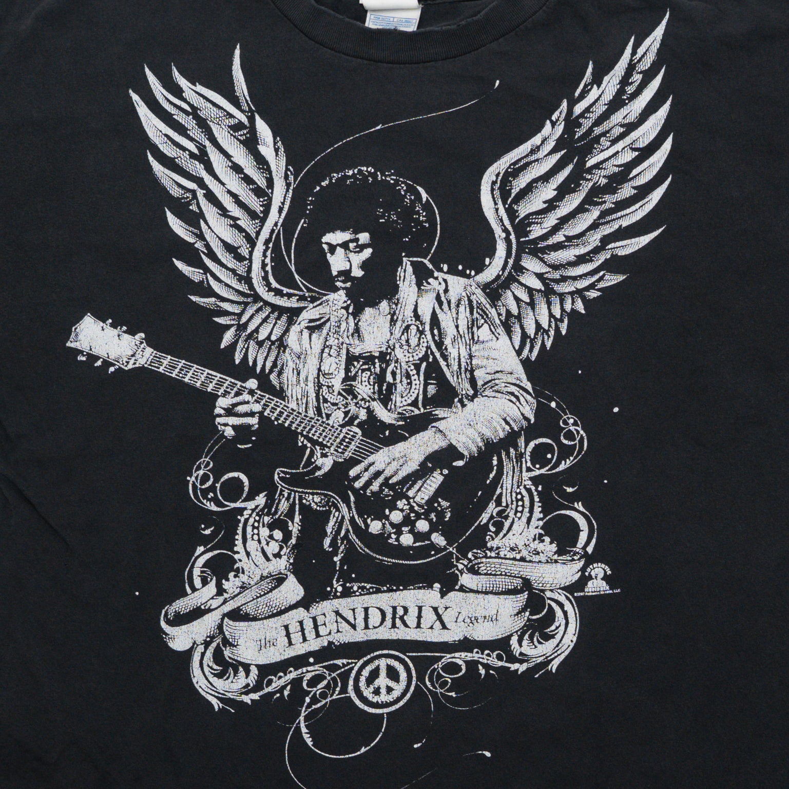 Vintage Rugged '07 Jimi Hendrix Legend Tee (M) | Rebalance Vintage.