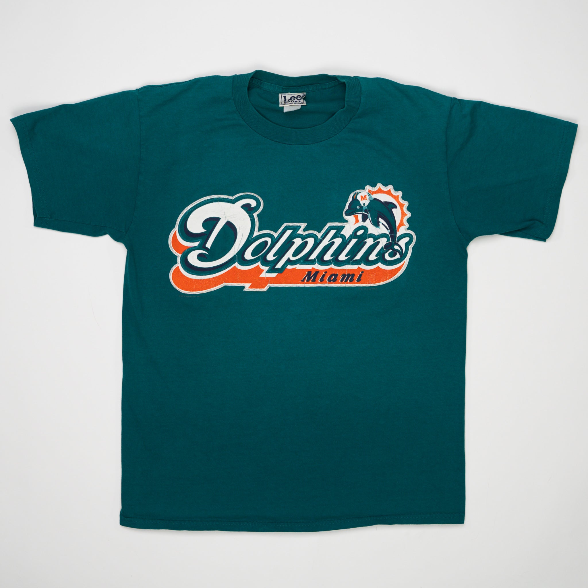 Vintage 90s Miami Dolphins x Lee Sports Tee (M) | Rebalance Vintage.
