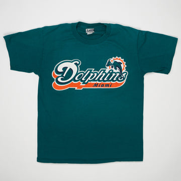 Vintage 90s Miami Dolphins x Lee Sports Tee (M) | Rebalance Vintage.