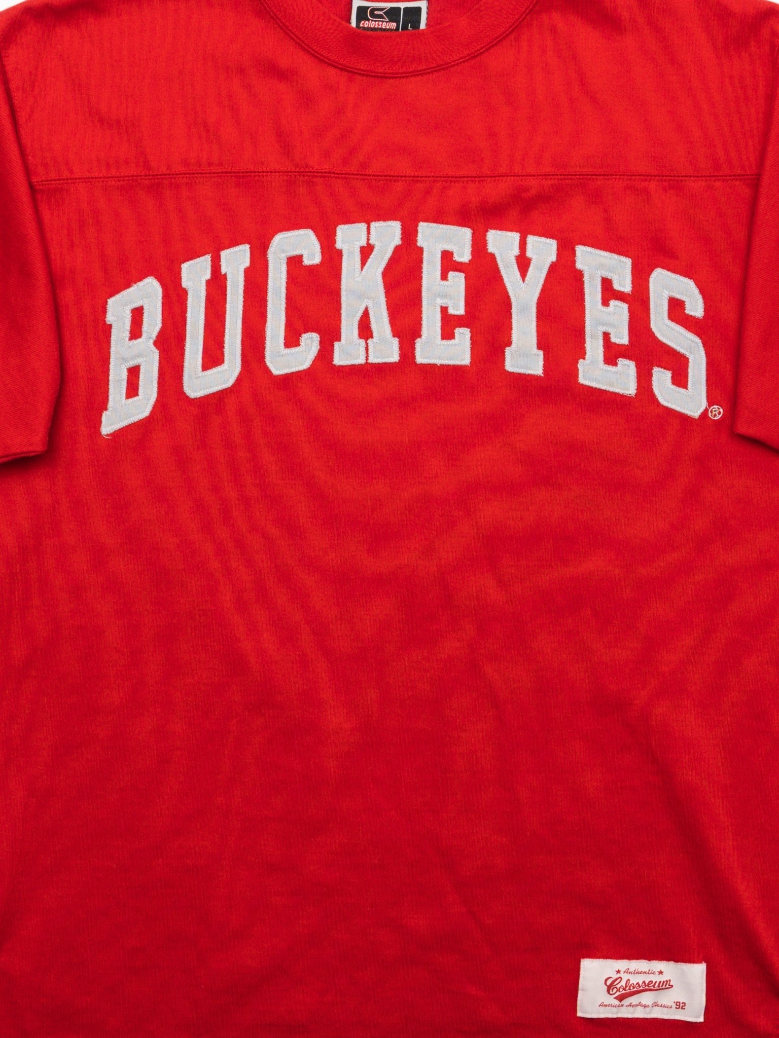 Vintage Red Buckeyes x Colosseum Tee (M)