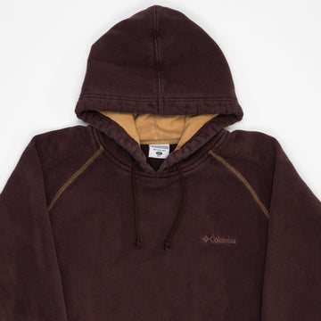 Vintage Brown+ Camel Columbia Hoodie (L) | Rebalance Vintage.