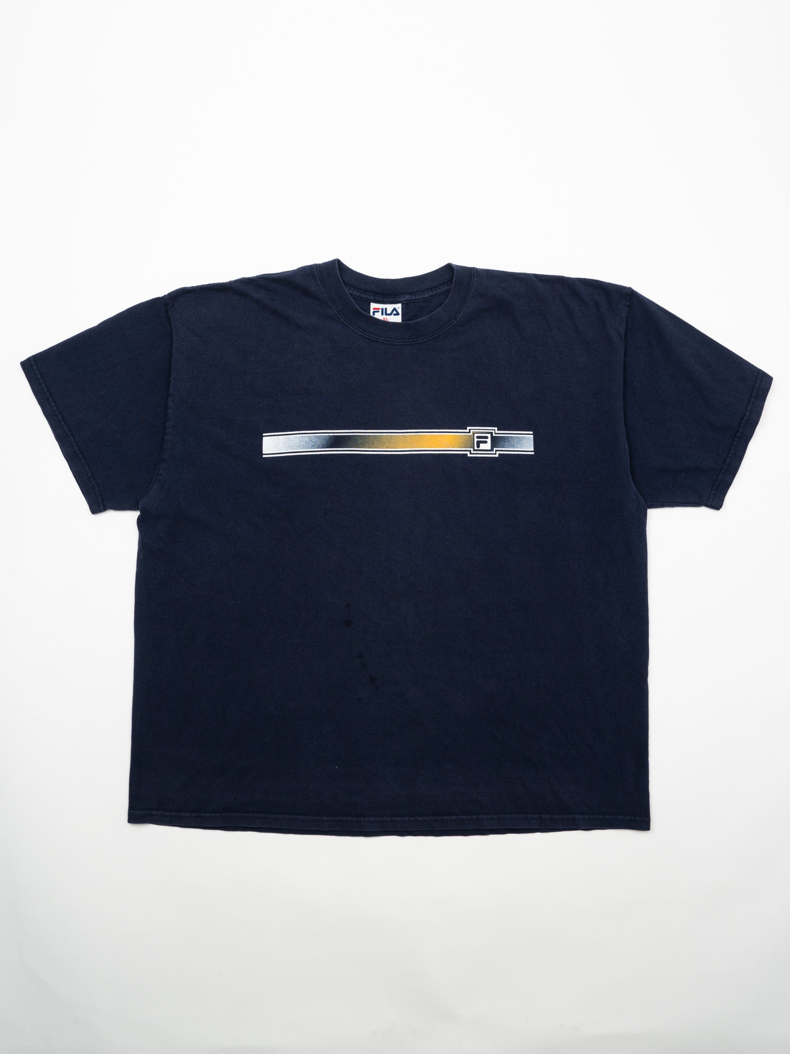 Vintage 90s Navy Fila Tee (XL)