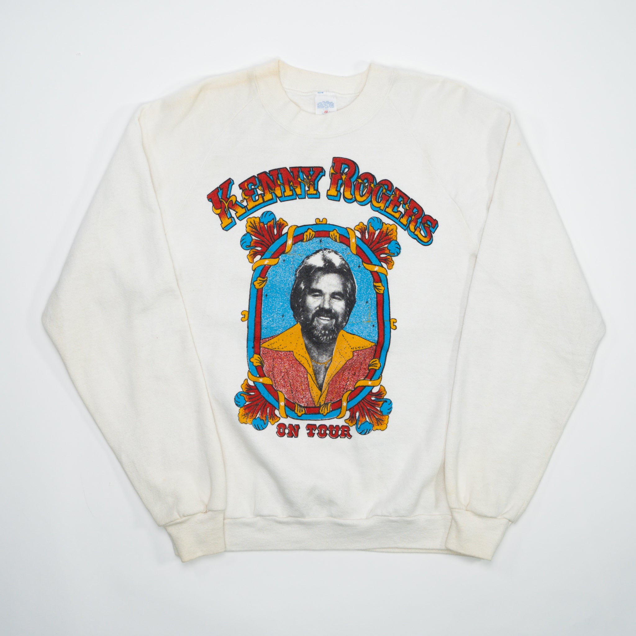 Vintage RARE Kenny Rogers Gambler On Tour Crewneck (M) | Rebalance Vintage.