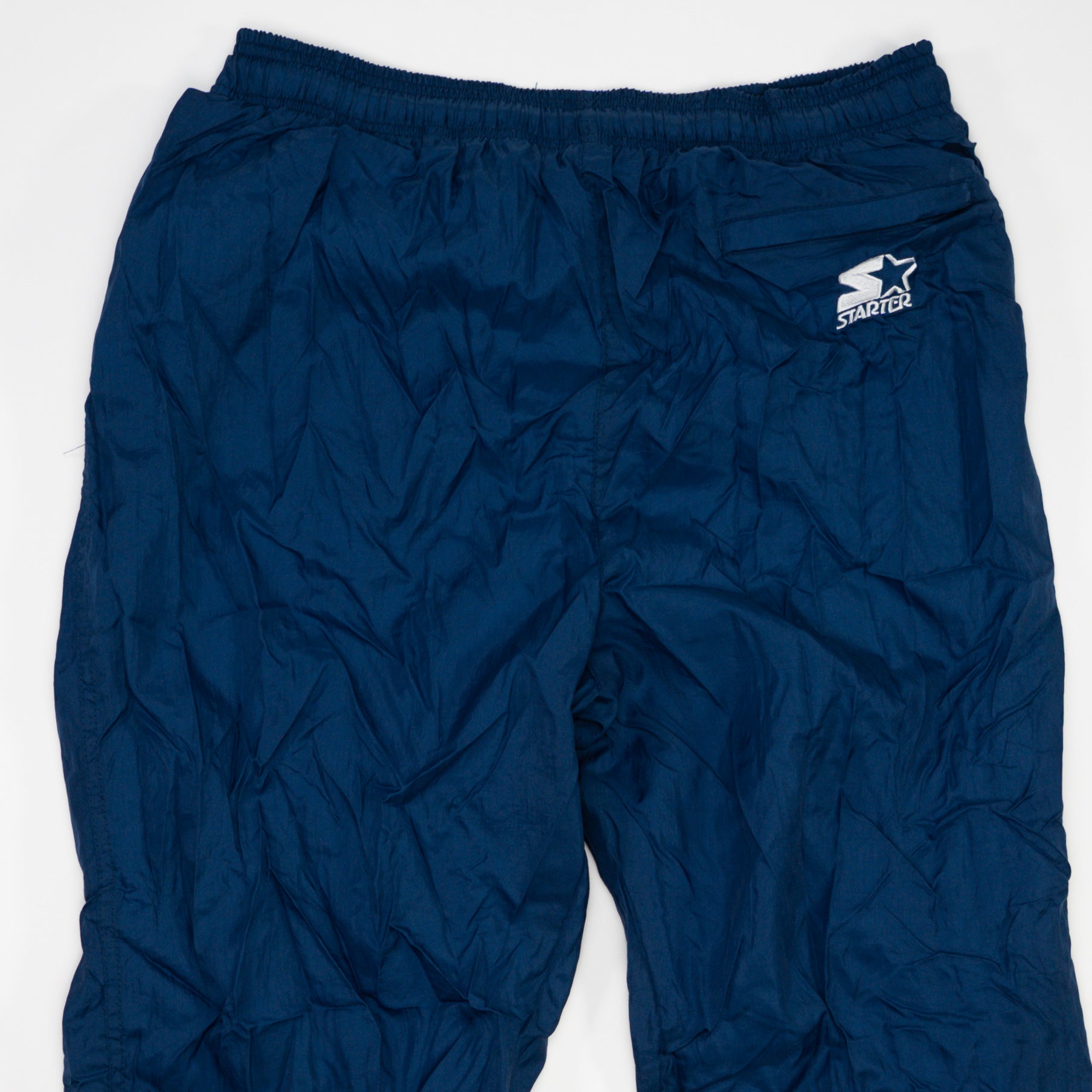 Vintage '96 Blue Atlanta Olympics x Starter Windbreaker Pants (L)