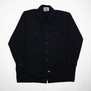 Vintage Black Dickies Workwear Button Up (XXL)