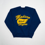 Vintage Blue Madison West Flyers Crewneck (S/M)