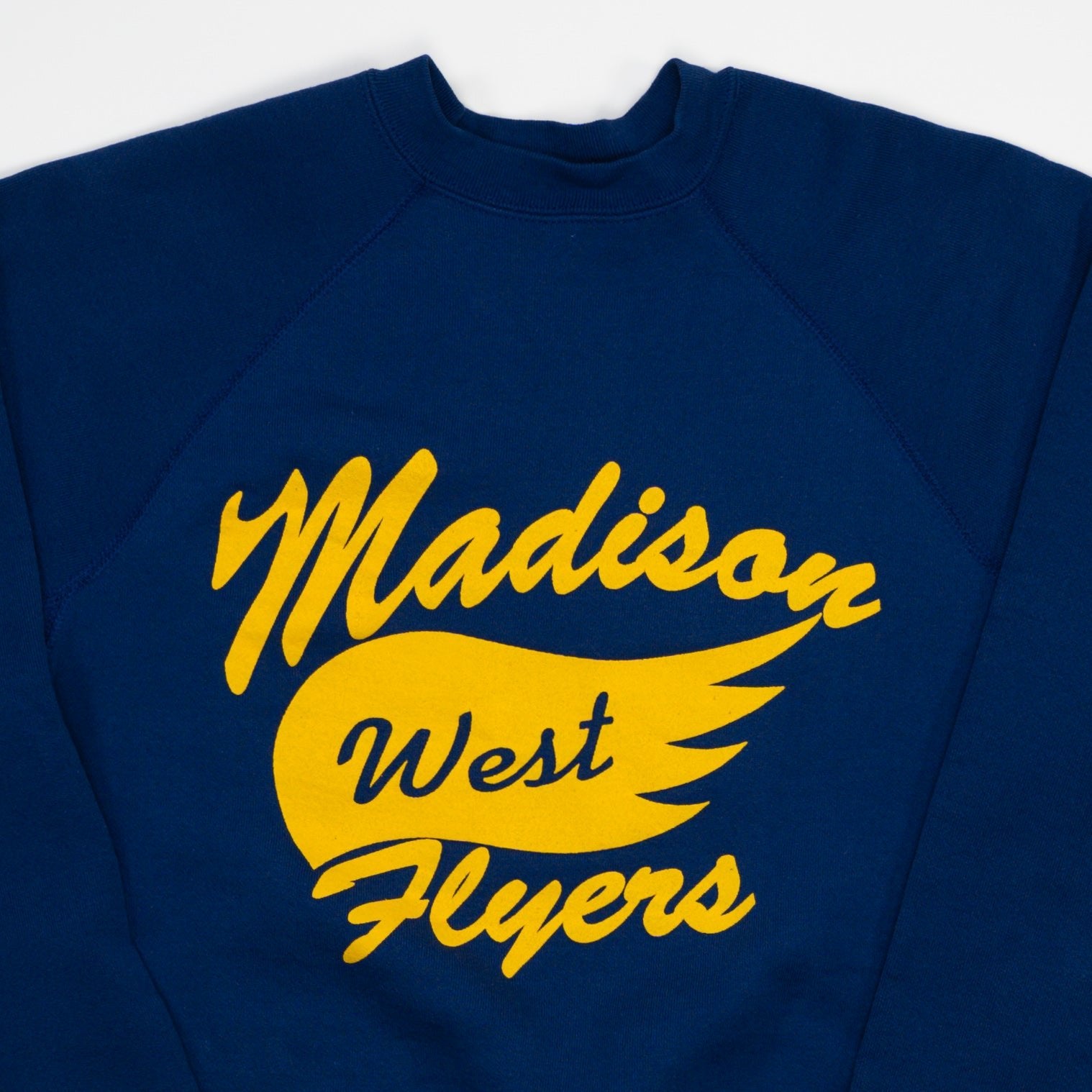 Vintage Blue Madison West Flyers Crewneck (S/M)
