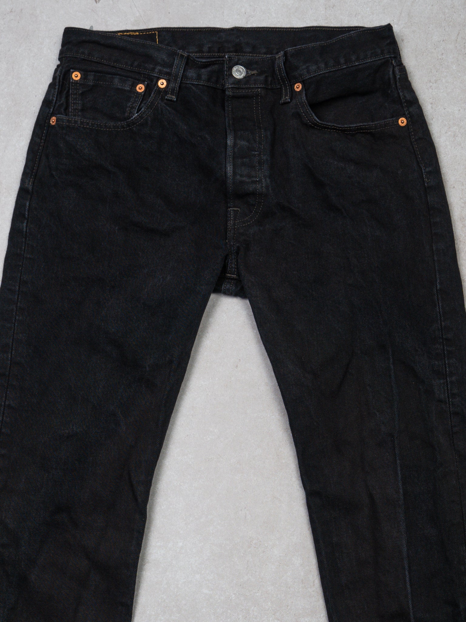 Vintage Black 501 Levi Jeans (32 x 32)