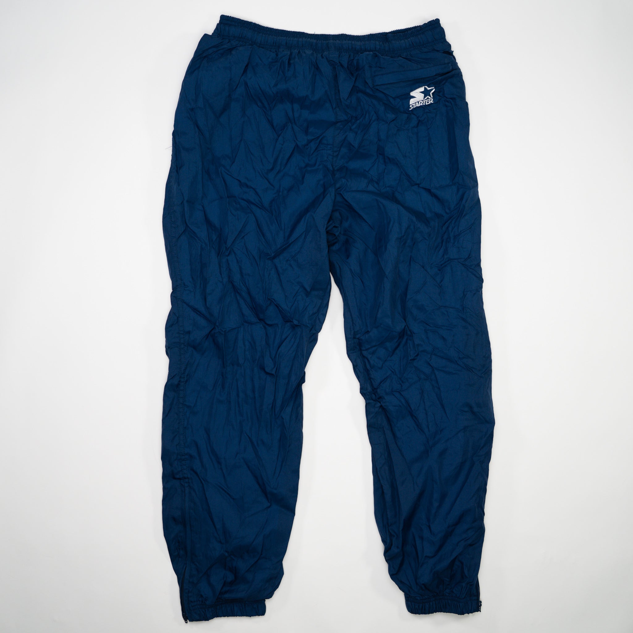 Vintage '96 Blue Atlanta Olympics x Starter Windbreaker Pants (L)