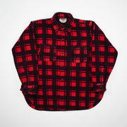 Vintage 70s Champion Red + Black Plaid Jacket (L)