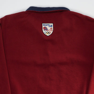 Vintage '04 Roots x Great Britain Olympics Team 1/4 Zip Sweater (XL) | Rebalance Vintage.