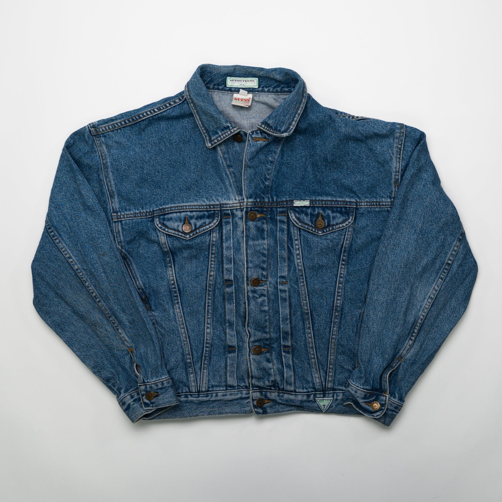 Vintage Guess USA Jean Jacket (M/L) | Rebalance Vintage.