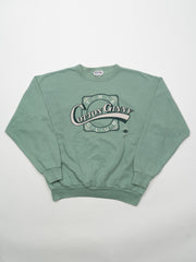 Vintage 80s Mint Green Cotton Ginny Crewneck (L)