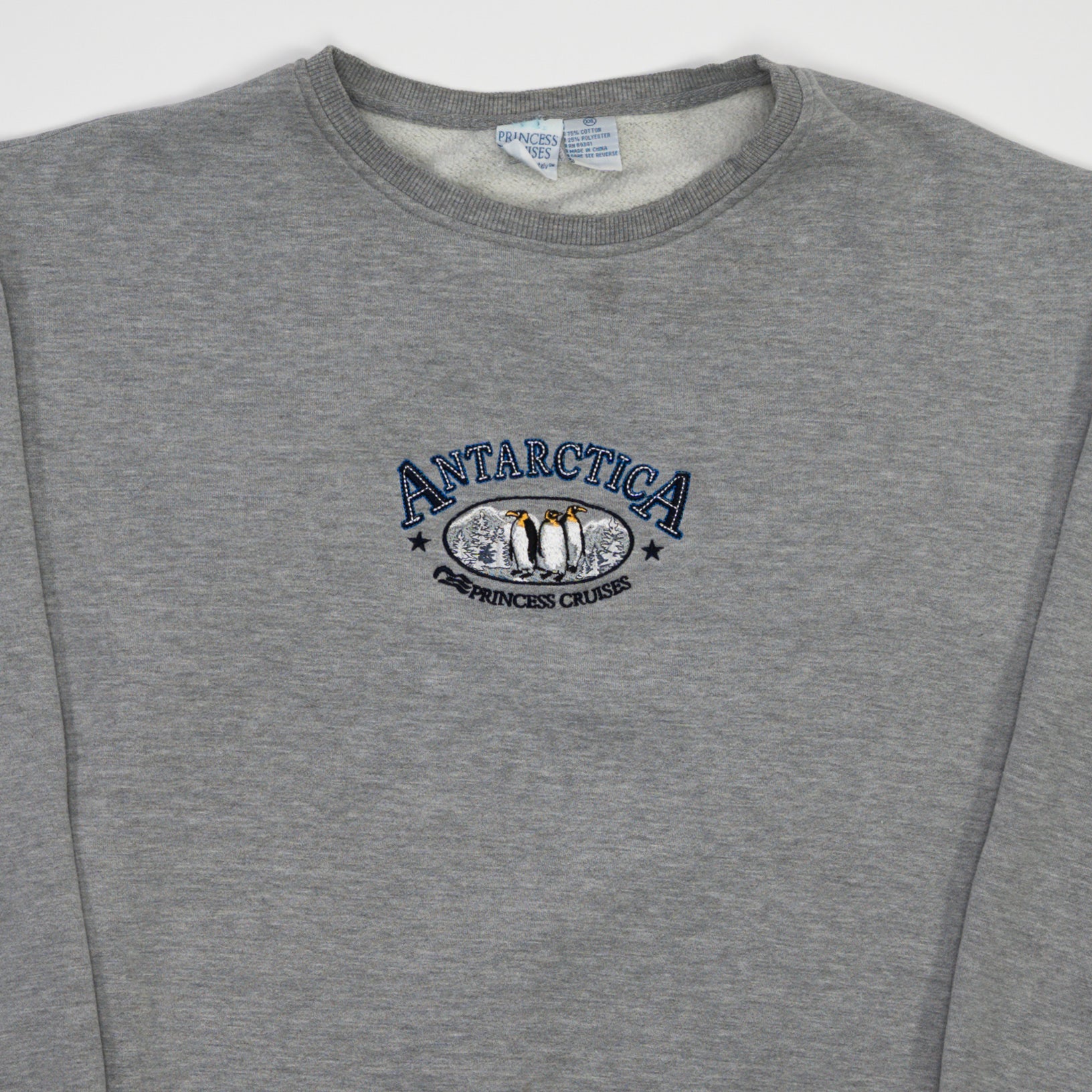 Vintage Grey Antarctica Cruise Crewneck (XL)