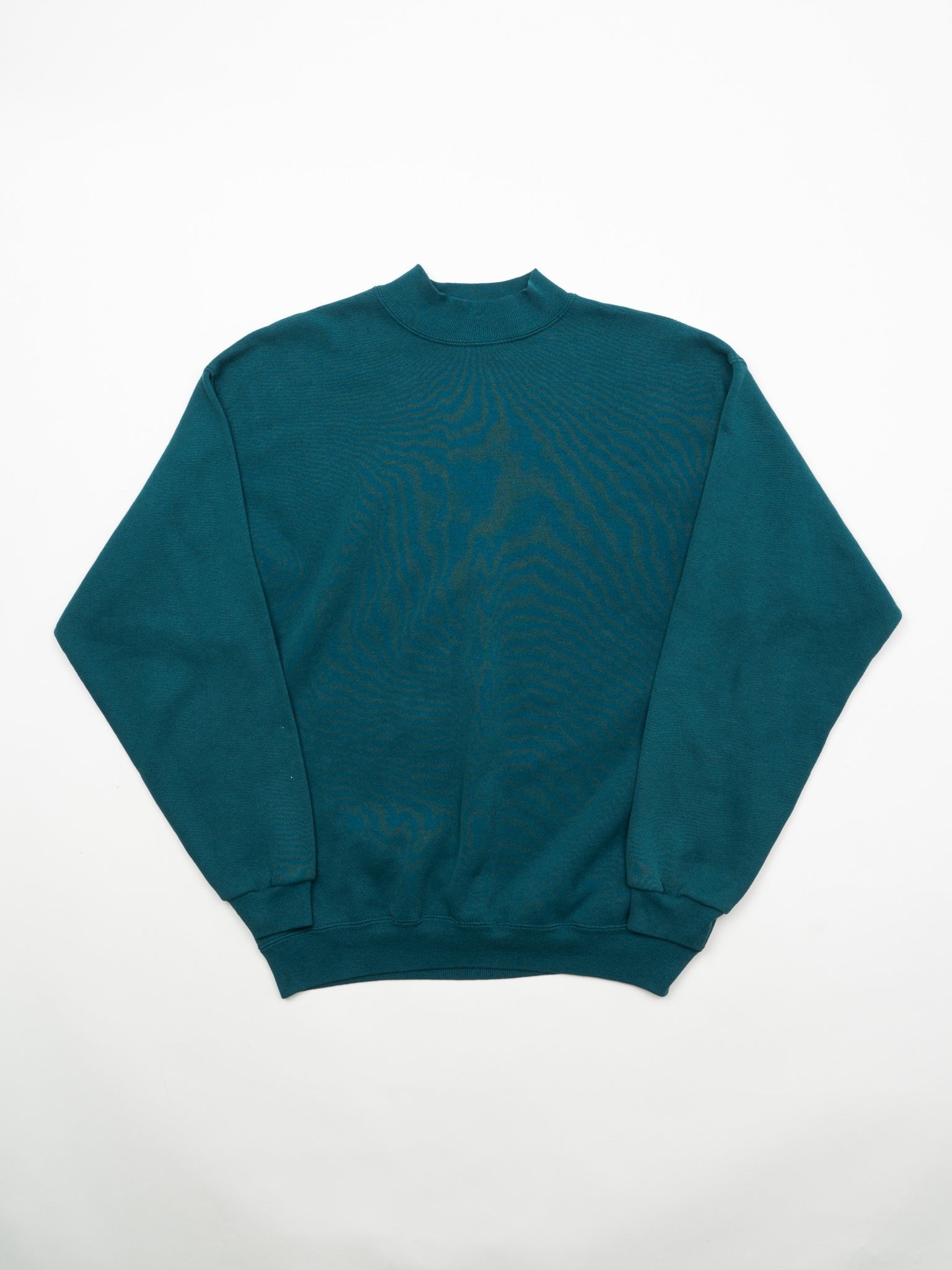 Vintage 80s Teal Hanes Heavy Weight Crewneck (M)