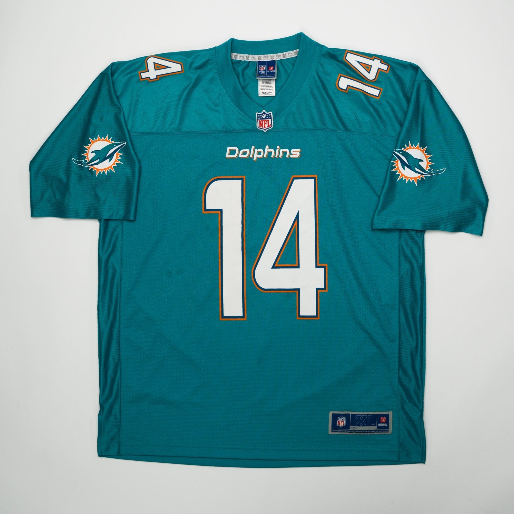 Vintage NFL Dolphins Landry #14 Jersey (XL) | Rebalance Vintage.