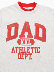 Vintage 90s Dad XXL Athletic Dept Tee (M)