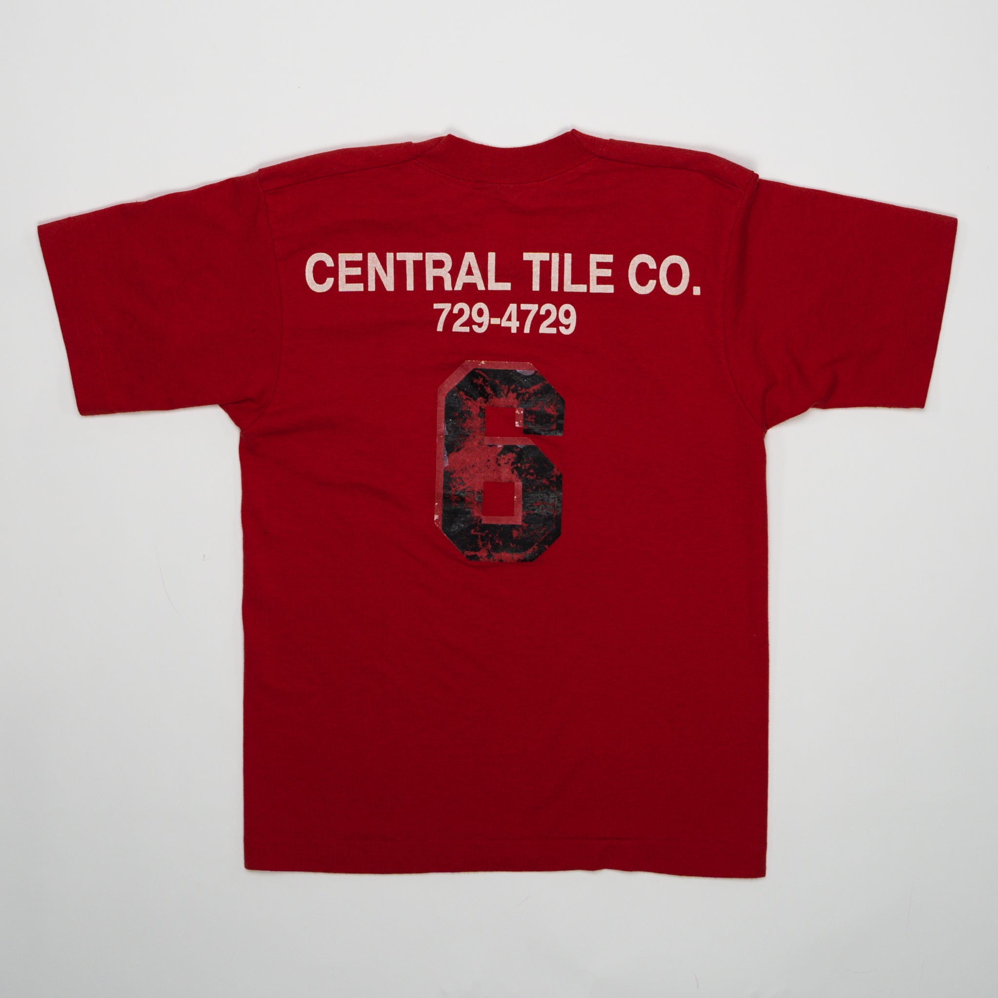 Vintage 70s Red Carlingwood Frank-Ryan Tee (XS) | Rebalance Vintage.