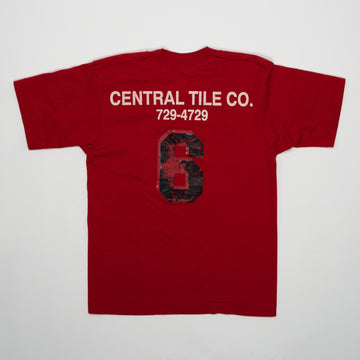Vintage 70s Red Carlingwood Frank-Ryan Tee (XS) | Rebalance Vintage.