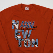 Vintage 90s Orange Eagle Pride Newton Crewneck (M)