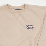 Vintage Beige University of Pittsburgh Anesthesia Crewneck (M)