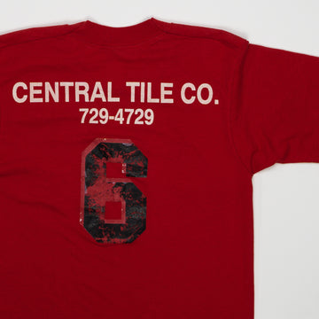 Vintage 70s Red Carlingwood Frank-Ryan Tee (XS) | Rebalance Vintage.