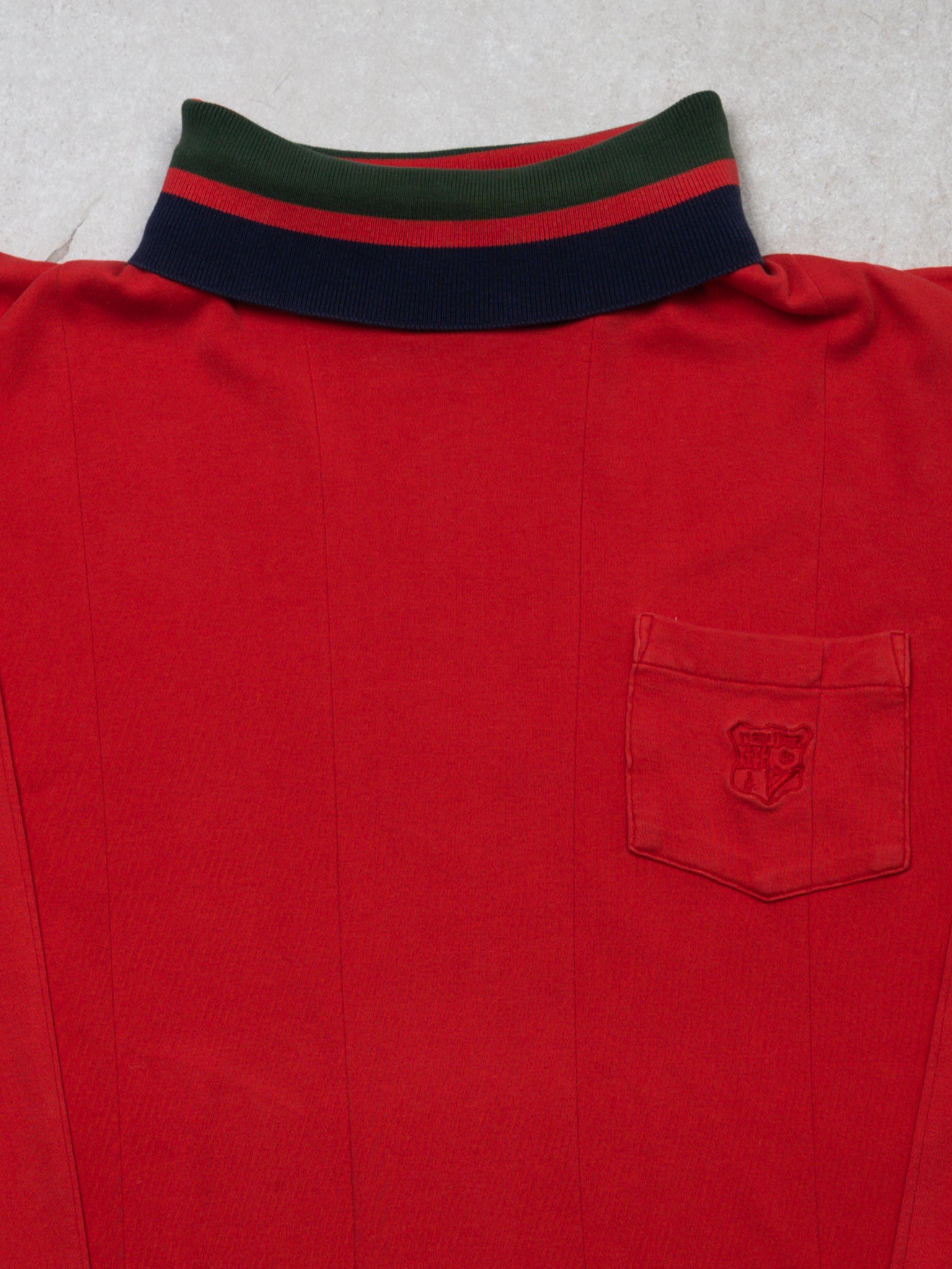 Vintage 80s Red Nautica Turtleneck (L)