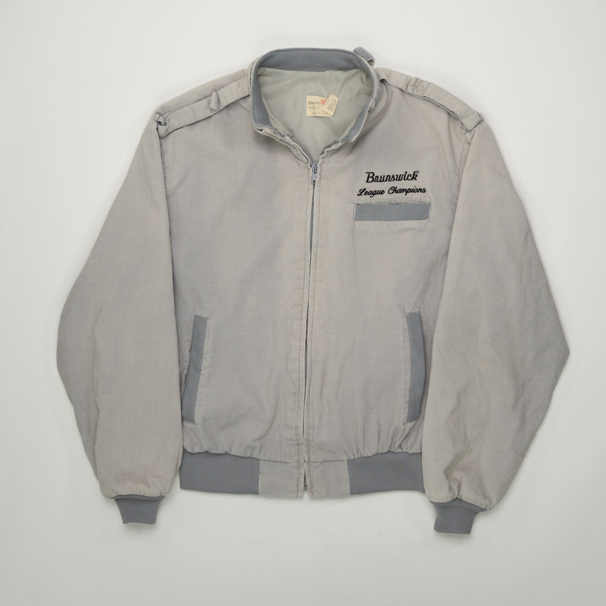 Vintage 80s Brunswick League Champion Jacket (L) | Rebalance Vintage.
