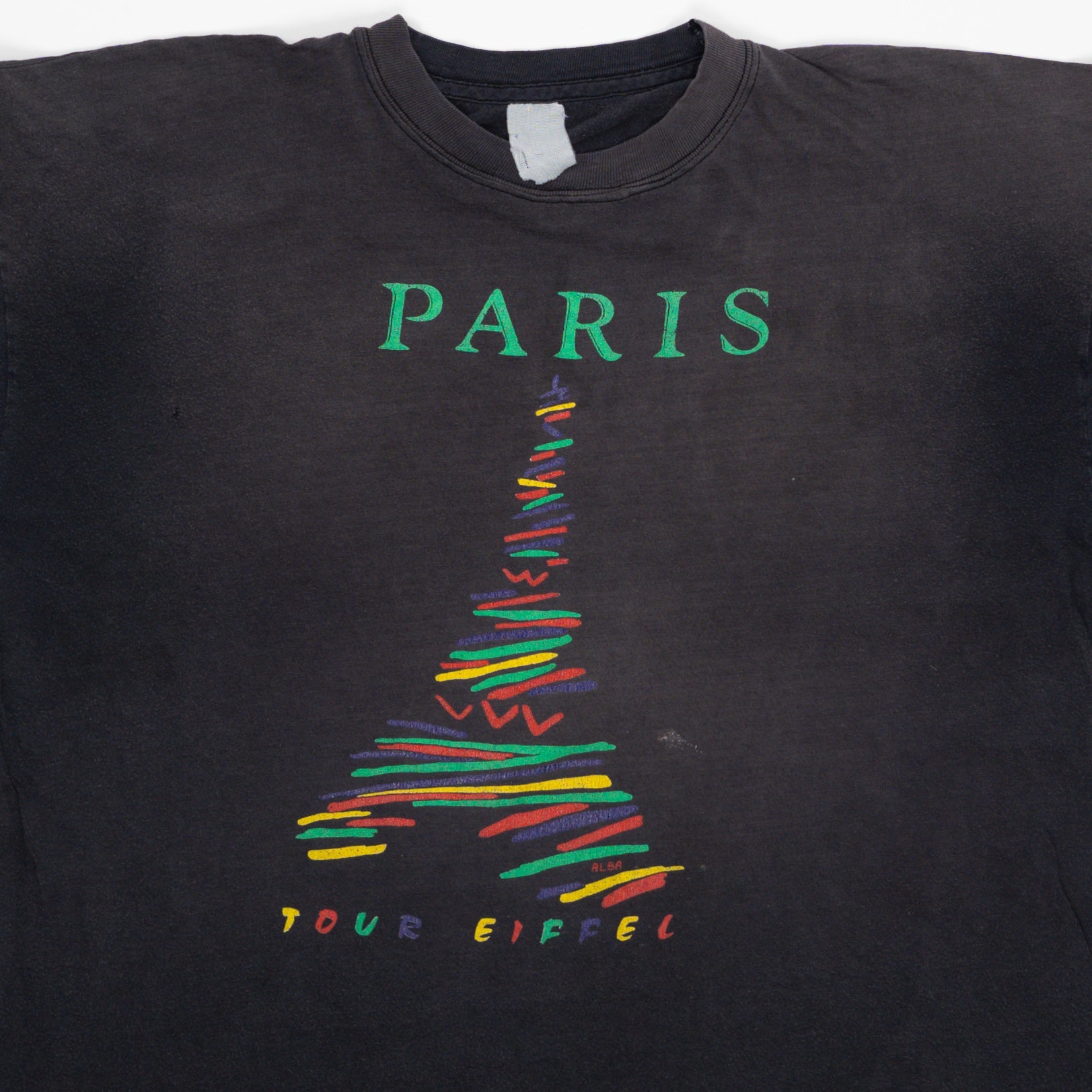 Vintage 80s Paris Tour Eiffel Tee (M) | Rebalance Vintage.