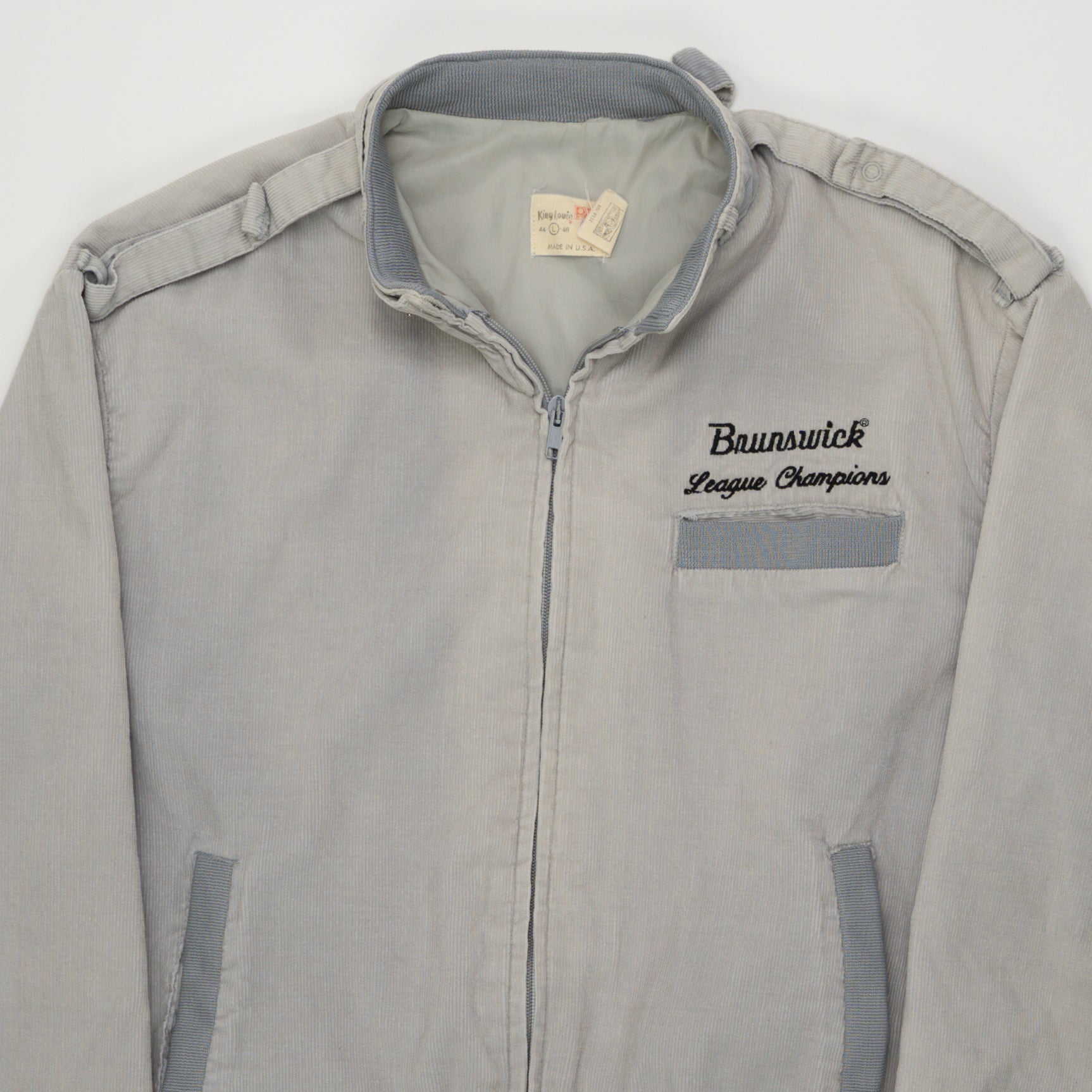 Vintage 80s Brunswick League Champion Jacket (L) | Rebalance Vintage.