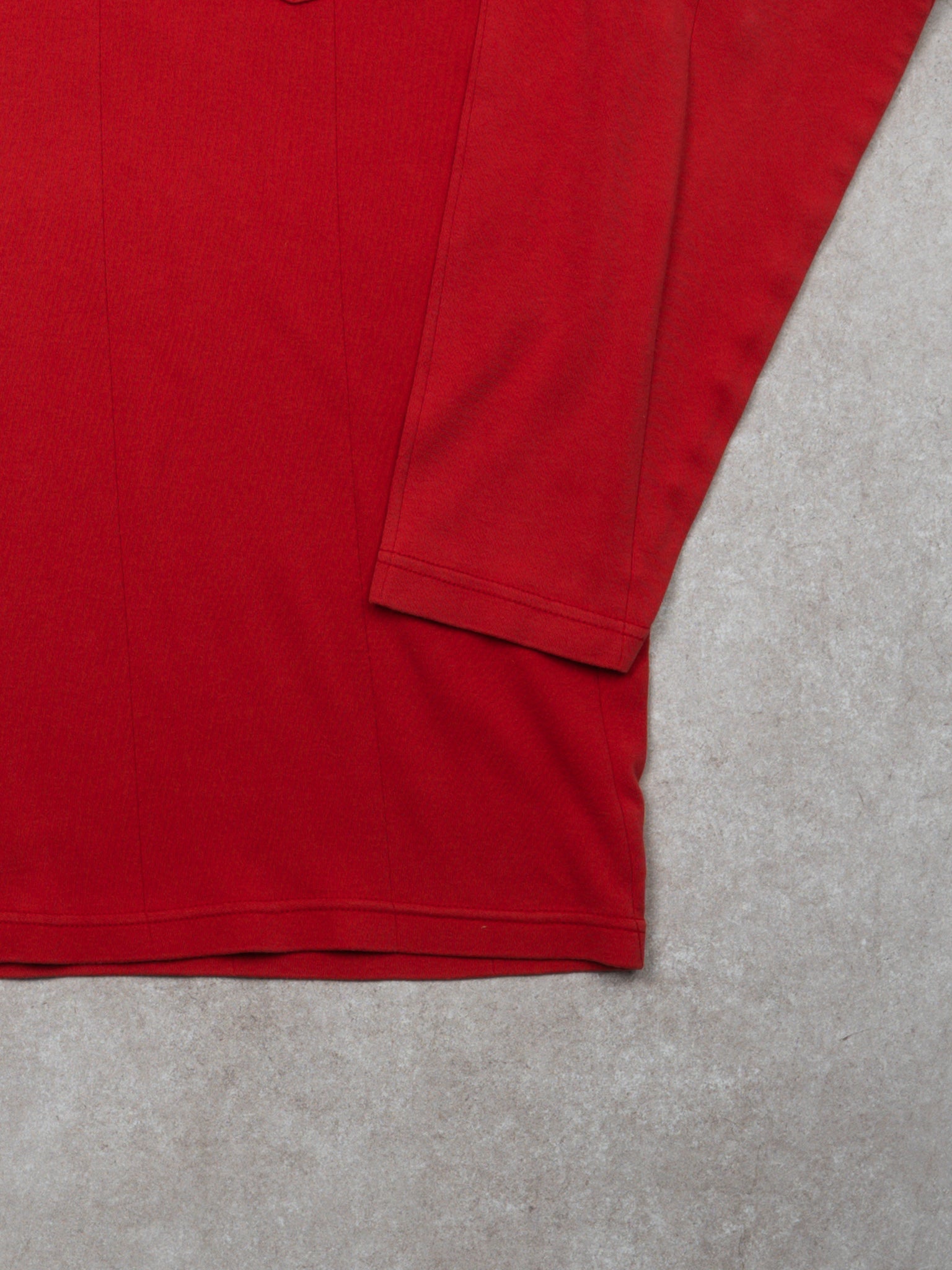 Vintage 80s Red Nautica Turtleneck (L)