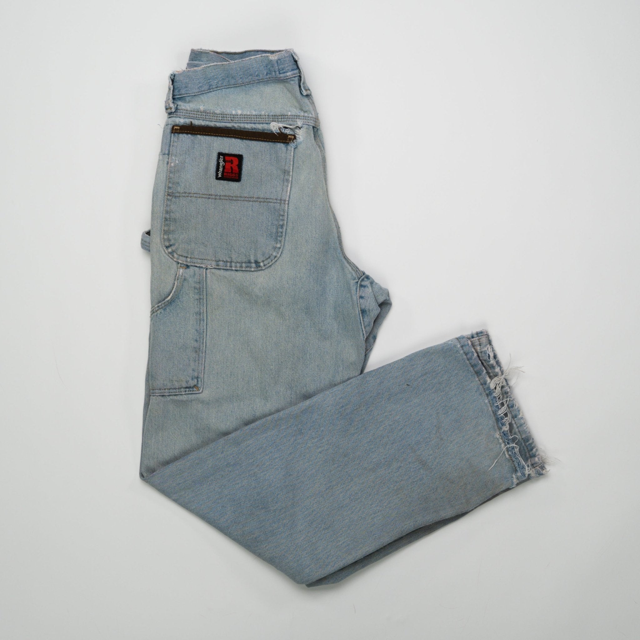 Vintage light washed Wrangler Riggs Workwear Jeans (34) | Rebalance Vintage.