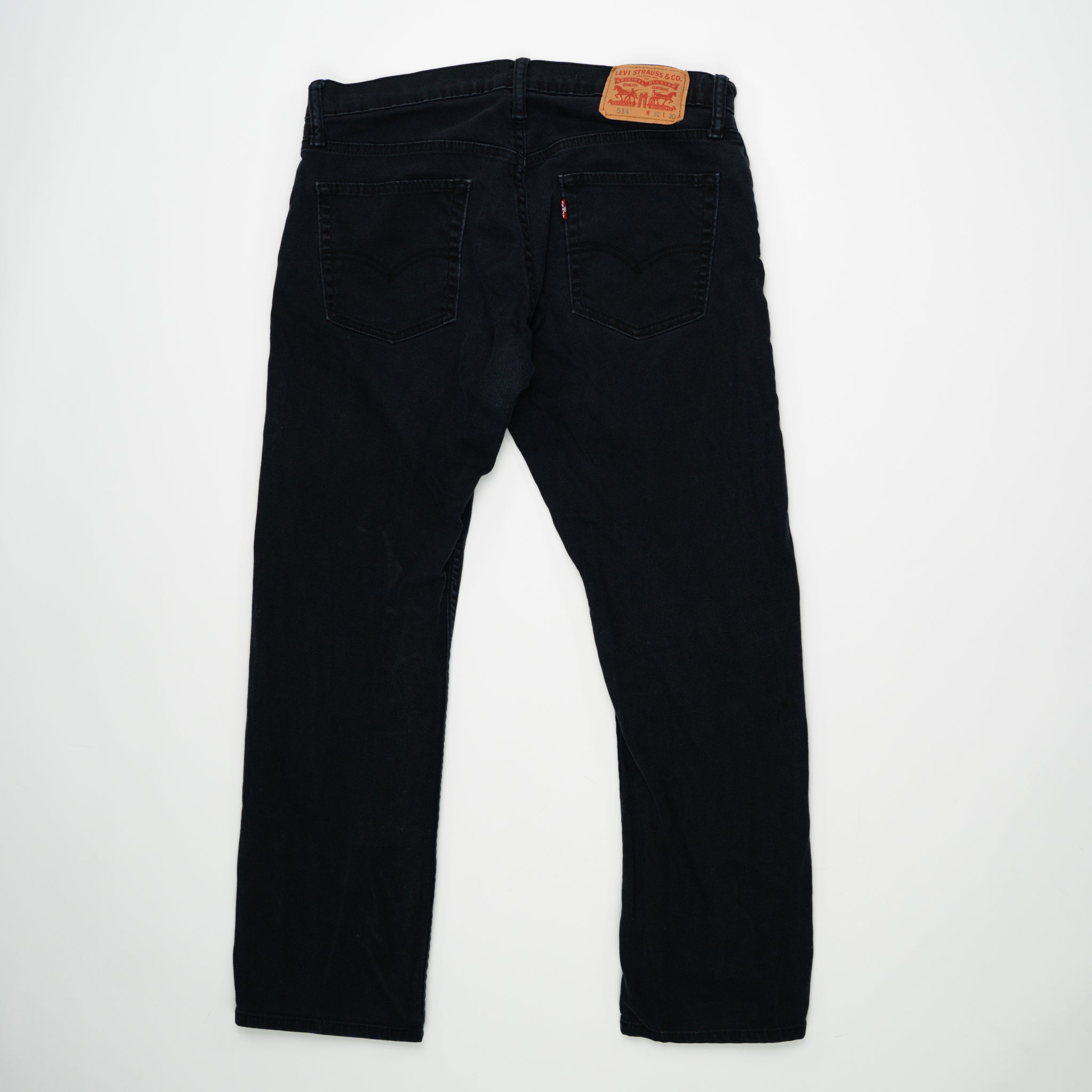 Vintage Black Levi 514 Jeans (32 x 30) | Rebalance Vintage.