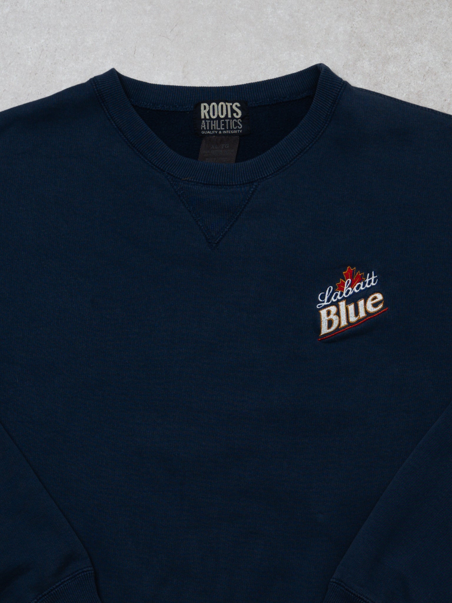 Vintage Blue Roots x Labatt Crewneck (XL)