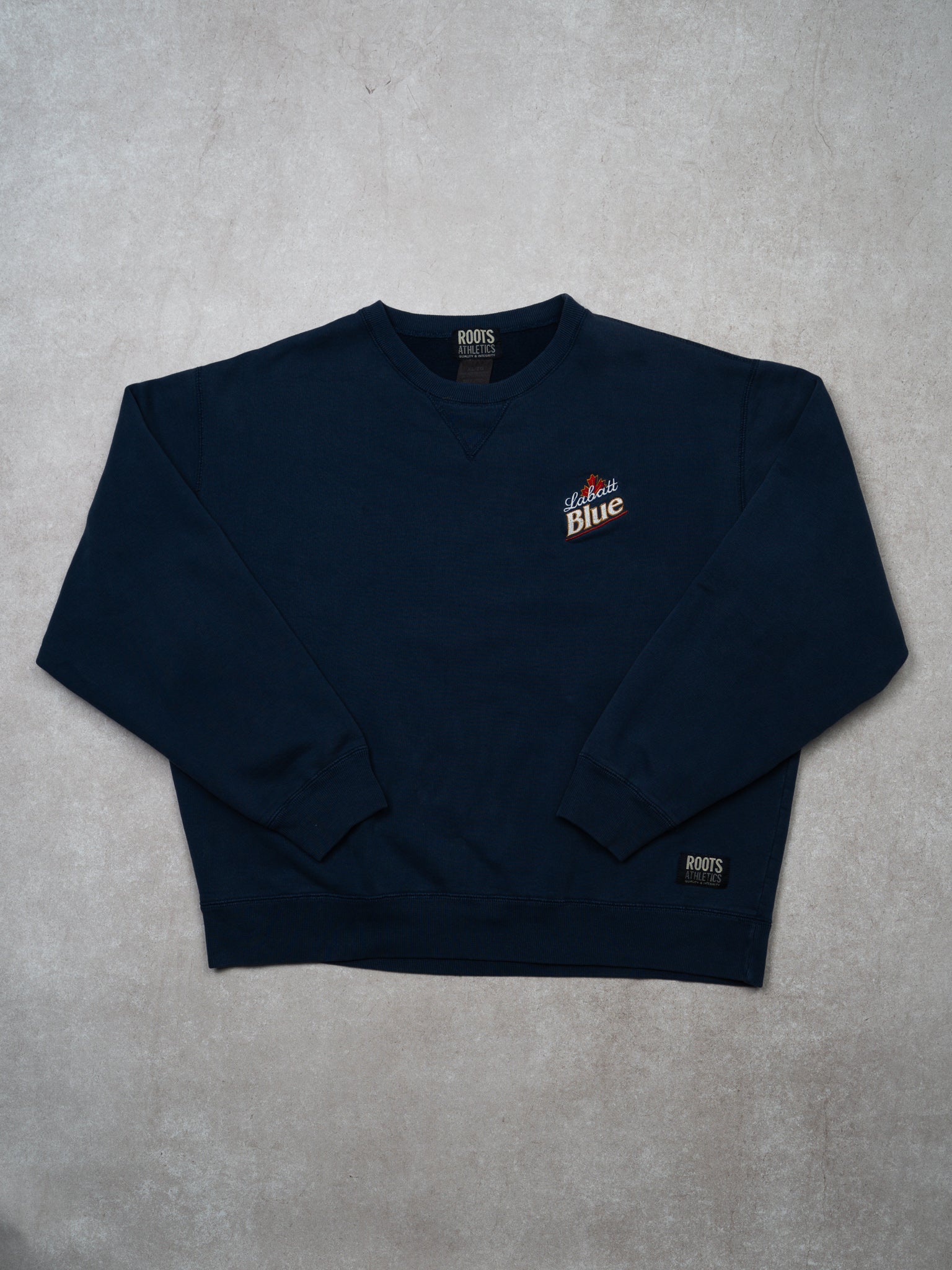 Vintage Blue Roots x Labatt Crewneck (XL)