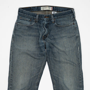 Vintage Blue Low Boot Cut Levi's (32 x 32) | Rebalance Vintage.