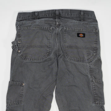 Vintage Grey Dickies Ripped Cargo Jeans (32 x 32) | Rebalance Vintage.
