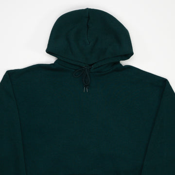 Vintage 90s Forest Green Blank Hoodie (M) | Rebalance Vintage.