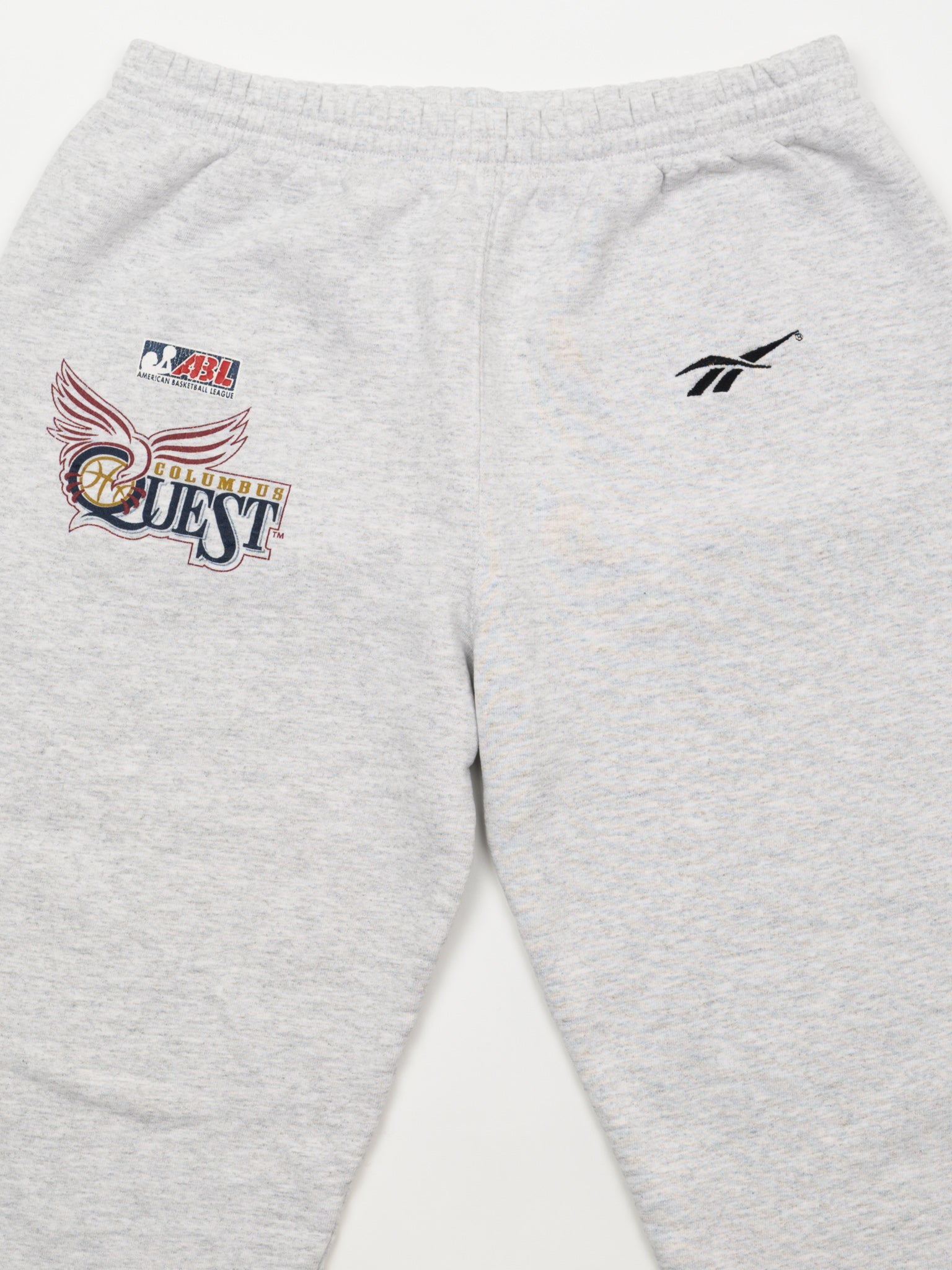 Vintage 90s Light Grey Columbus Quest ABL Sweatpants (S/M)