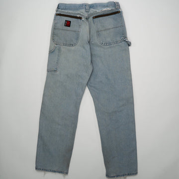 Vintage light washed Wrangler Riggs Workwear Jeans (34) | Rebalance Vintage.