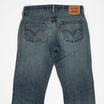 Vintage Blue Low Boot Cut Levi's (32 x 32) | Rebalance Vintage.