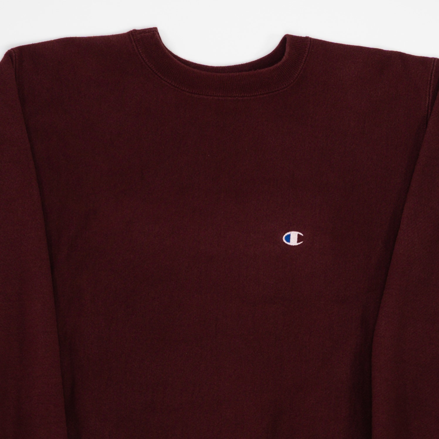 Vintage 90s Maroon Reverse Weave Champion Crewneck (M)