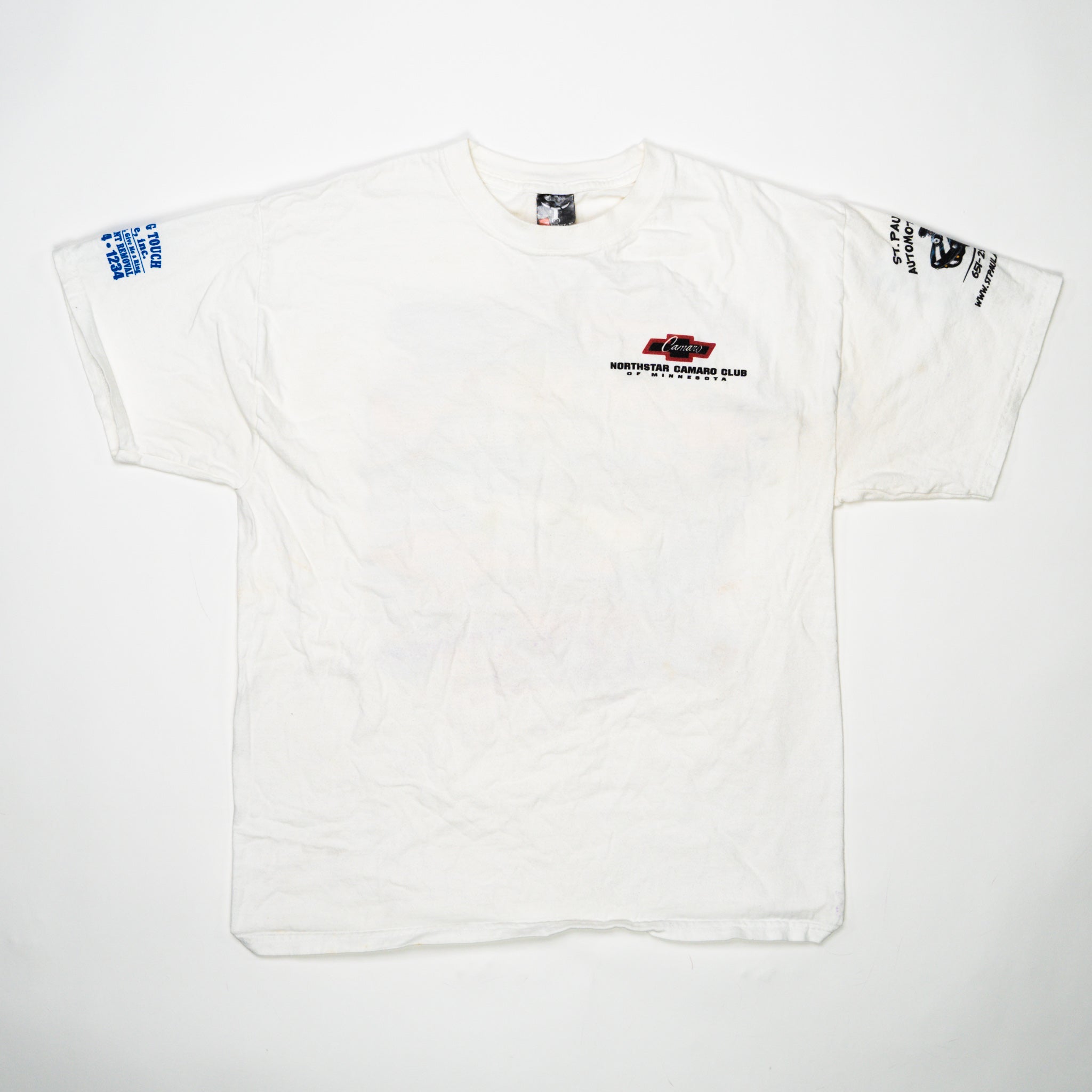 Vintage White NorthStar Camaro Club Tee (M) | Rebalance Vintage.