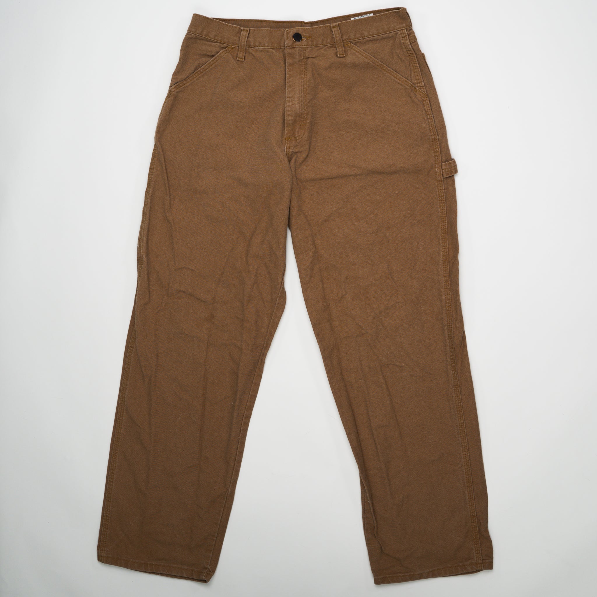 Vintage Rustler Camel Cargo Pants (32 x 32) | Rebalance Vintage.