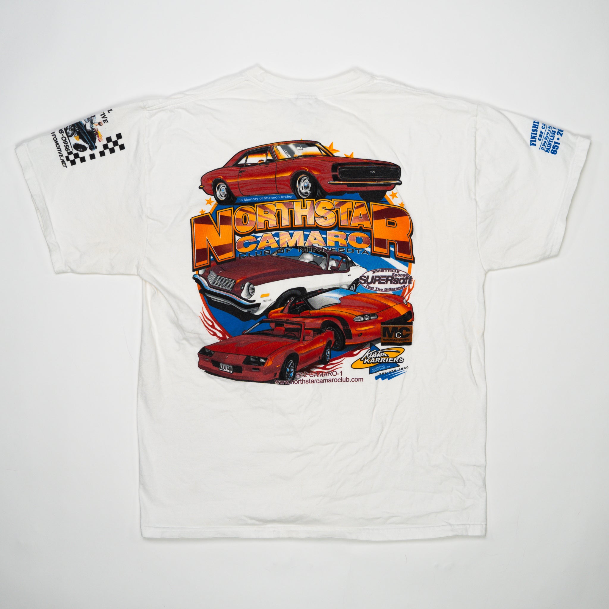 Vintage White NorthStar Camaro Club Tee (M) | Rebalance Vintage.