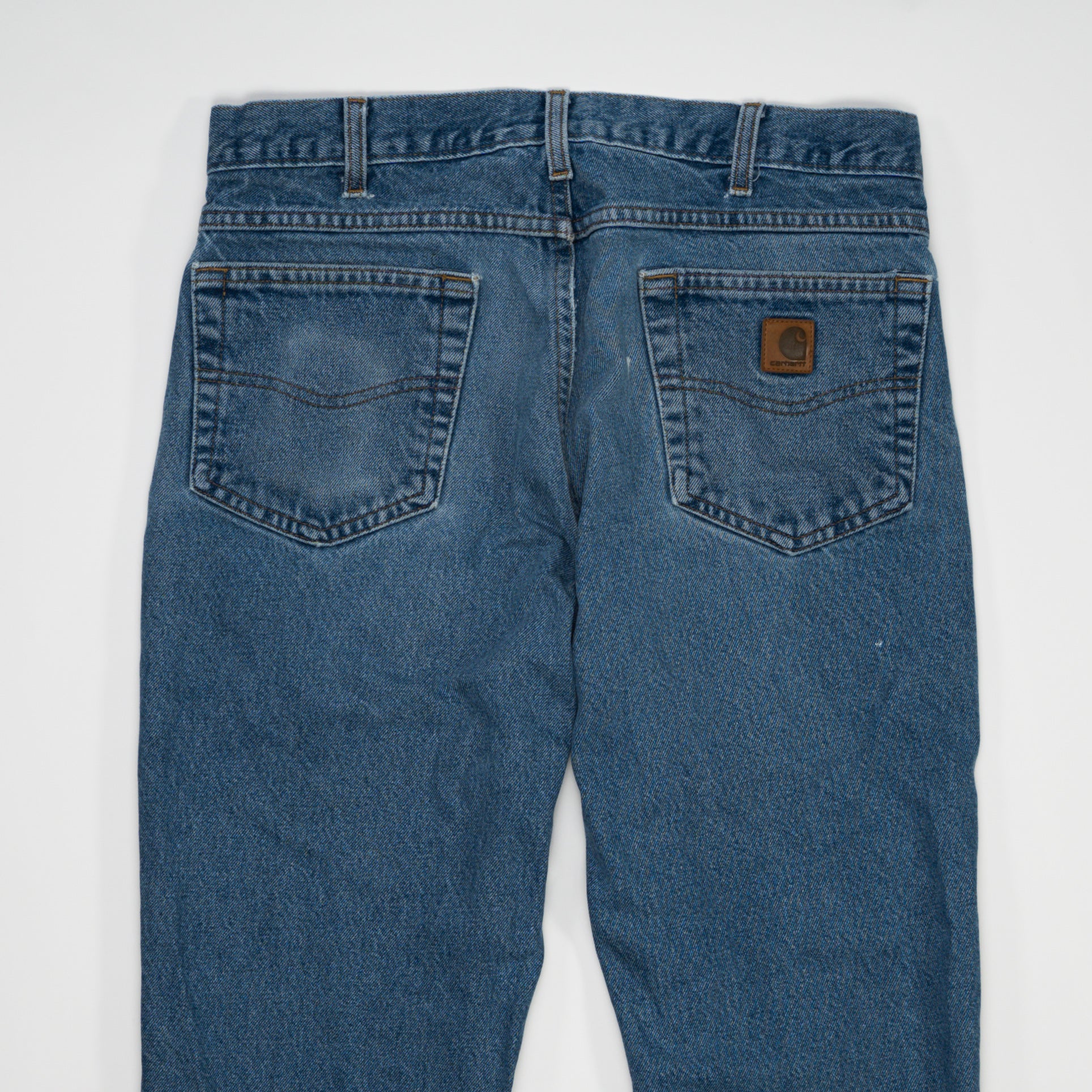 Vintage Blue Washed Carhartt Jeans (32 x 28) | Rebalance Vintage.