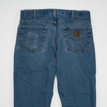 Vintage Blue Washed Carhartt Jeans (32 x 28) | Rebalance Vintage.