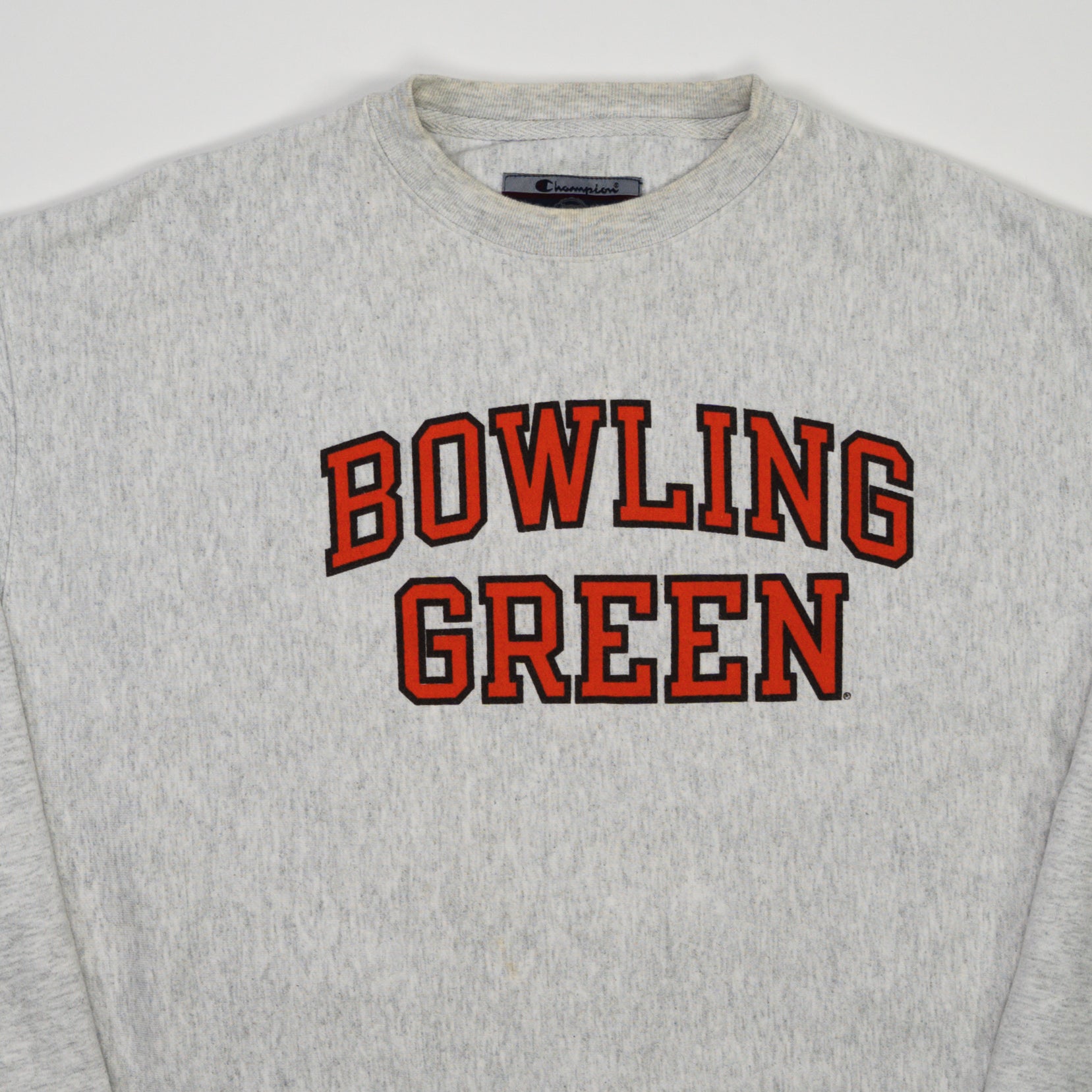 Vintage Grey Bowling Green x Champion Crewneck (XL)